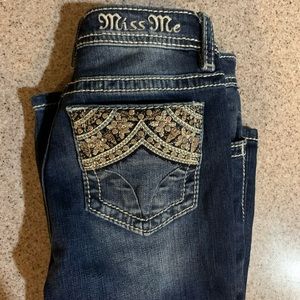 Miss Me Kids Size 8 boot cut jeans